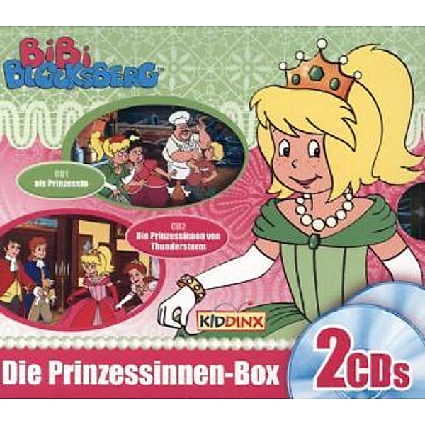 Bibi Blocksberg - 32+98 - Bibi Blocksberg - Prinzessinnen-Box,2 Audio-CDs, Bibi Blocksberg
