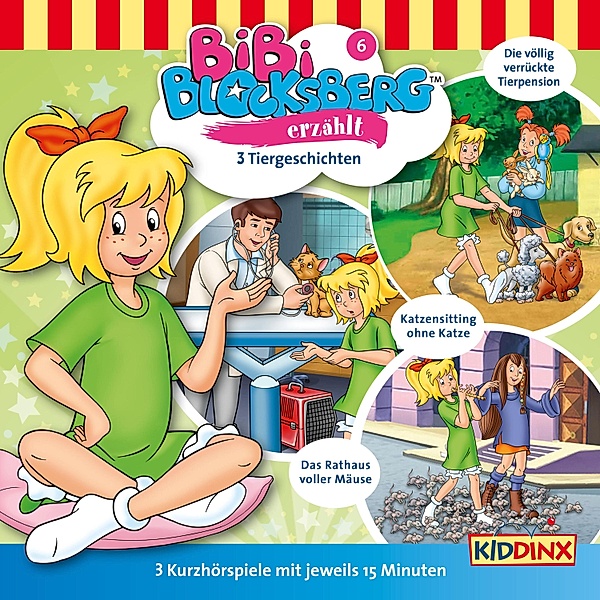 Bibi Blocksberg - 6 - Tiergeschichten, Klaus-P. Weigand
