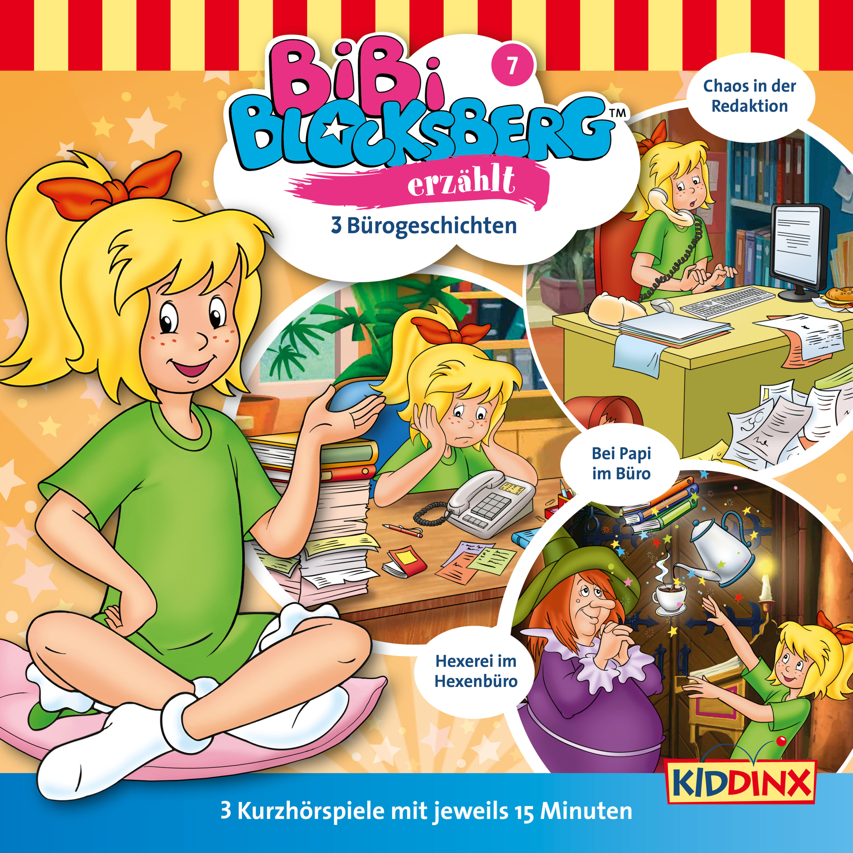 Bibi Blocksberg - 7 - Bibi Blocksberg Kurzhörspiel - Bibi erzählt:  Bürogeschichten Hörbuch Download