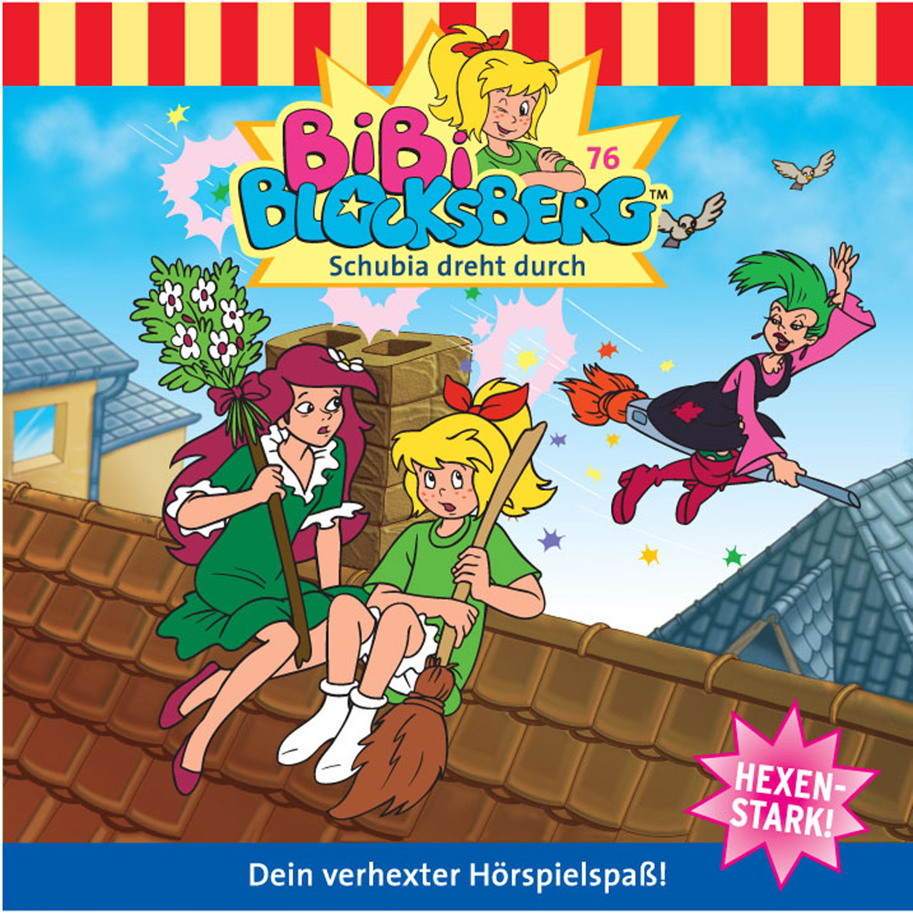 Bibi Blocksberg - 76 - Bibi Blocksberg - Schubia dreht durch Hörbuch  Download