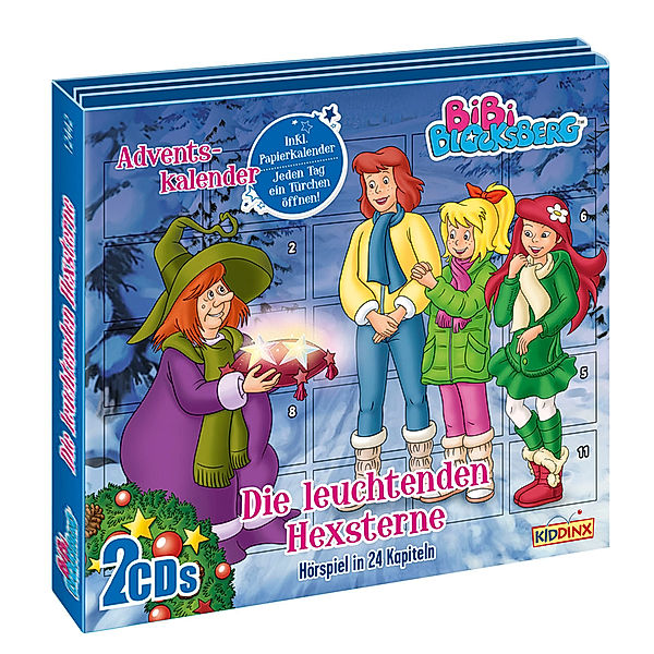 Bibi Blocksberg Adventskalender: Die leuchtenden Hexensterne (2 CDs), Bibi Blocksberg