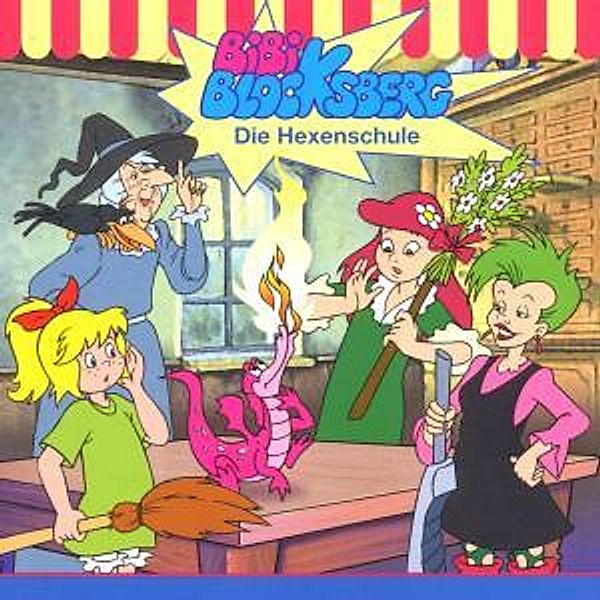 Bibi Blocksberg Band 71: Die Hexenschule (1 Audio-CD), Bibi Blocksberg