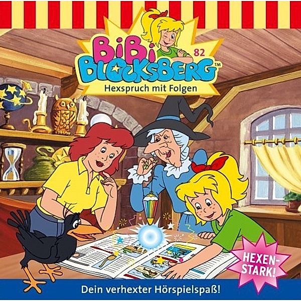 Bibi Blocksberg Band 82: Hexspruch mit Folgen (1 Audio-CD), Bibi Blocksberg