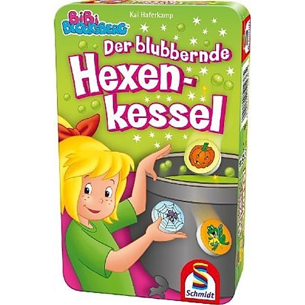 SCHMIDT SPIELE Bibi Blocksberg, Blubbernder Hexenkessel (Spiel)