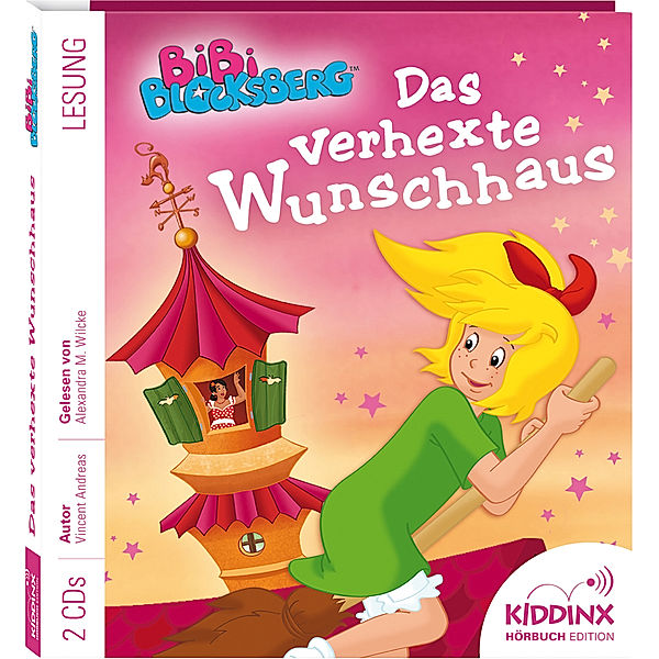 Bibi Blocksberg, Das verhexte Wunschhaus, 2 Audio-CDs, Vincent Andreas