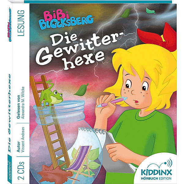 Bibi Blocksberg - Die Gewitterhexe, 2 Audio-CDs, Vincent Andreas