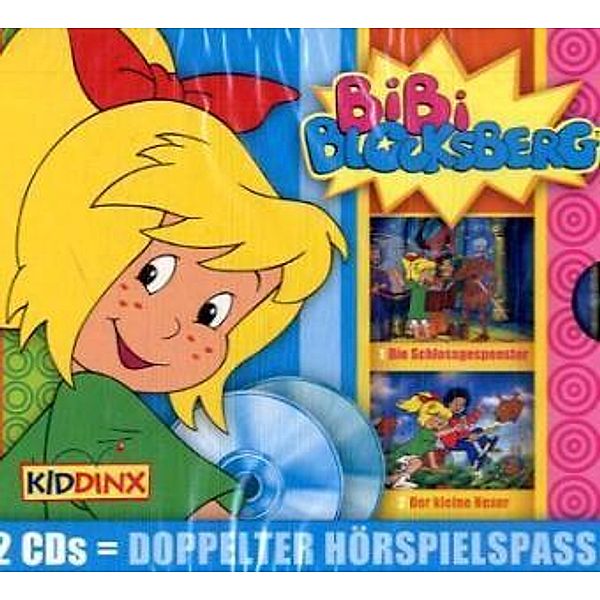 Bibi Blocksberg, Die Schlossgespenster; Der kleine Hexer, 2 Audio-CDs, Bibi Blocksberg