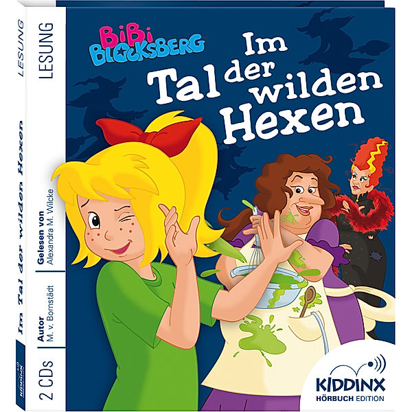 Bibi Blocksberg - Im Tal der wilden Hexen,2 Audio-CDs, Matthias von Bornstädt