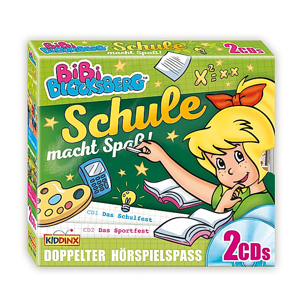 Bibi Blocksberg - Schule macht Spaß, 2 Audio-CDs, Bibi Blocksberg