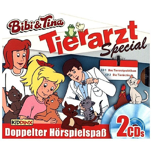 Bibi & Tina - 31 u.67 - Bibi & Tina - 2er CD-Box Tierarzt-Special,2 Audio-CD, Bibi & Tina