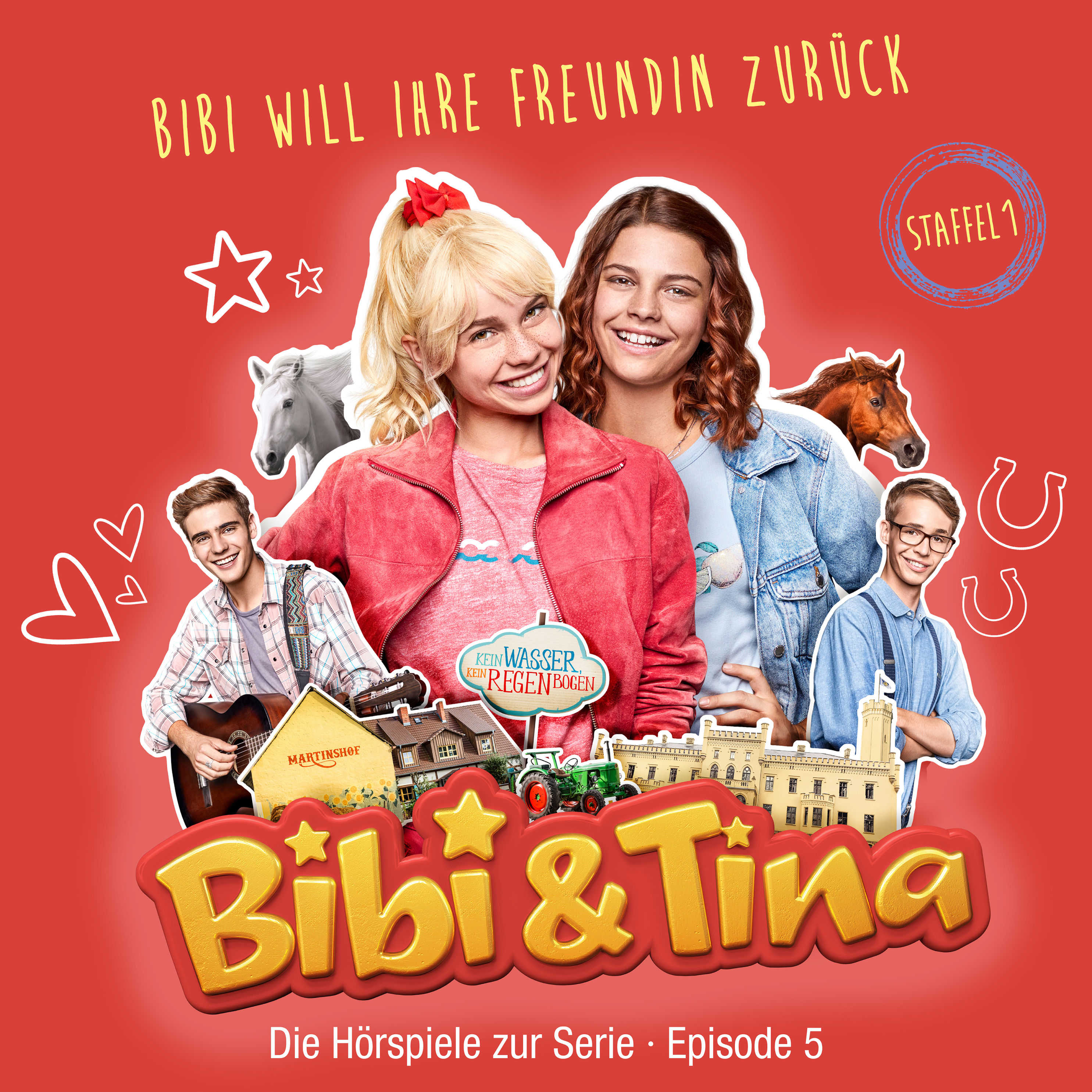 Bibi & Tina - 5 - Bibi & Tina - S1 05: Bibi will ihre Freundin zurück  Hörspiel zur Serie Hörbuch Download