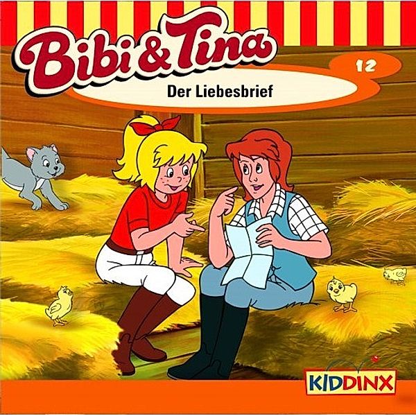 Bibi & Tina Band 12: Der Liebesbrief (1 Audio-CD), Bibi & Tina