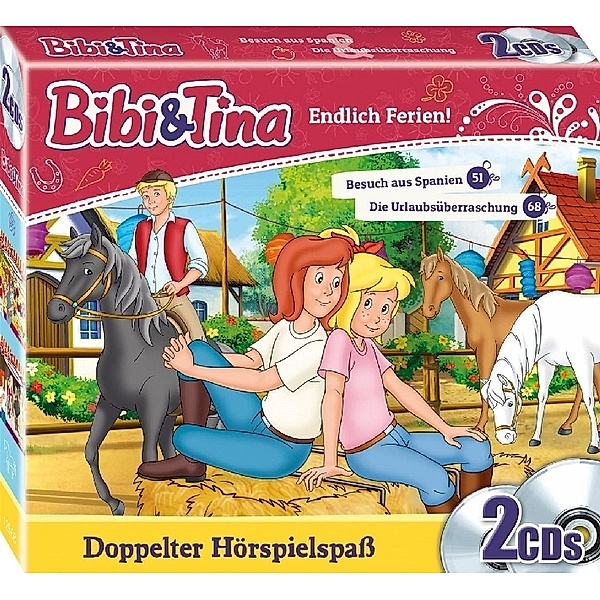 Bibi & Tina - Bibi & Tina - Endlich Ferien!,2 Audio-CDs, Bibi & Tina