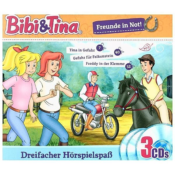 Bibi & Tina - Bibi & Tina - Freunde in Not,3 Audio-CD, Bibi & Tina