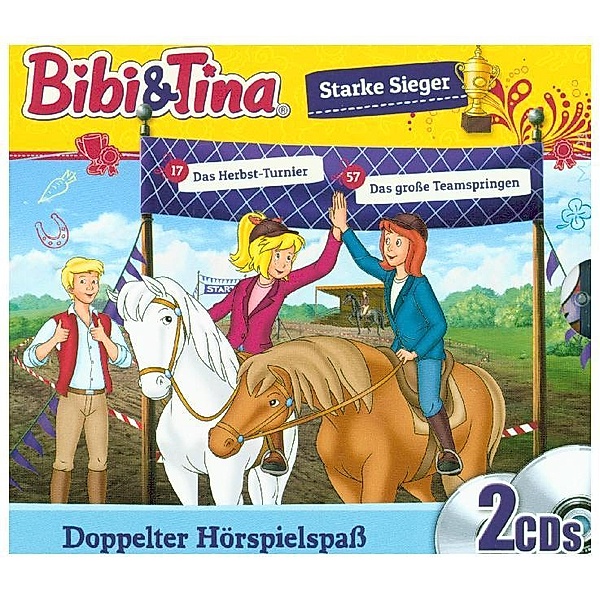 Bibi & Tina - Bibi & Tina - Starke Sieger,2 Audio-CD, Bibi & Tina