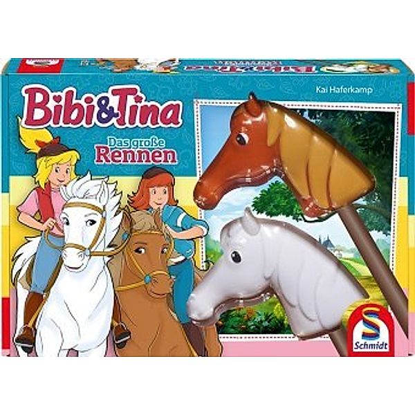 SCHMIDT SPIELE Bibi & Tina, Das große Rennen (Kinderspiel), Kai Haferkamp