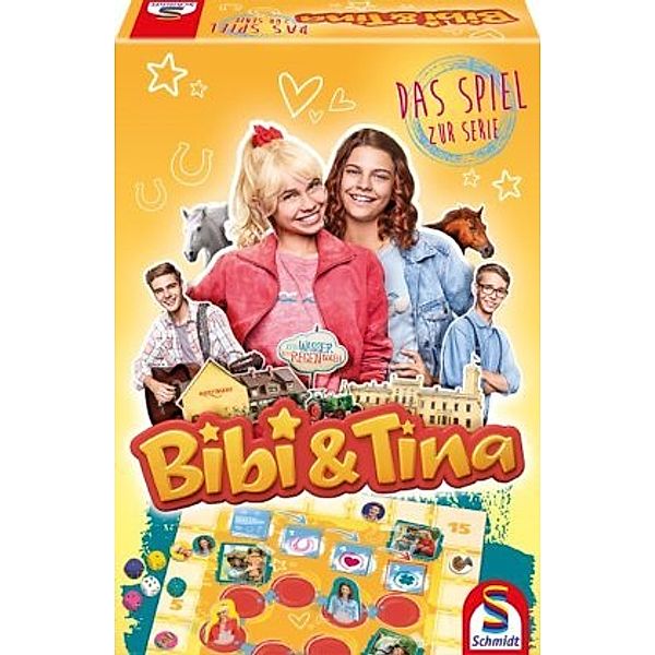 SCHMIDT SPIELE Bibi & Tina, Das Spiel zur Serie (Kinderspiel)