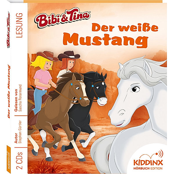 Bibi & Tina - Der weisse Mustang, 2 Audio-CD, Bibi & Tina