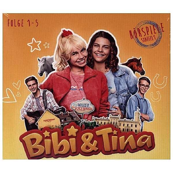 Bibi & Tina - Die Hörspiele zur Serie Staffel 1 (Folge 1-5) (2 CDs), Bibi & Tina