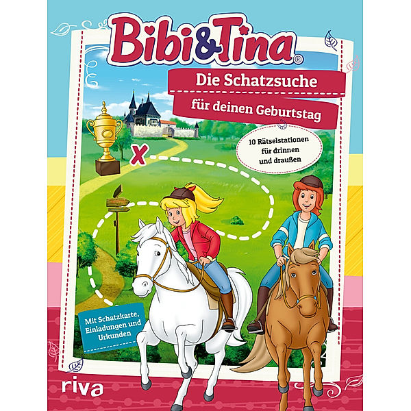 Bibi & Tina - Die Schatzsuche/Schnitzeljagd für deinen Geburtstag