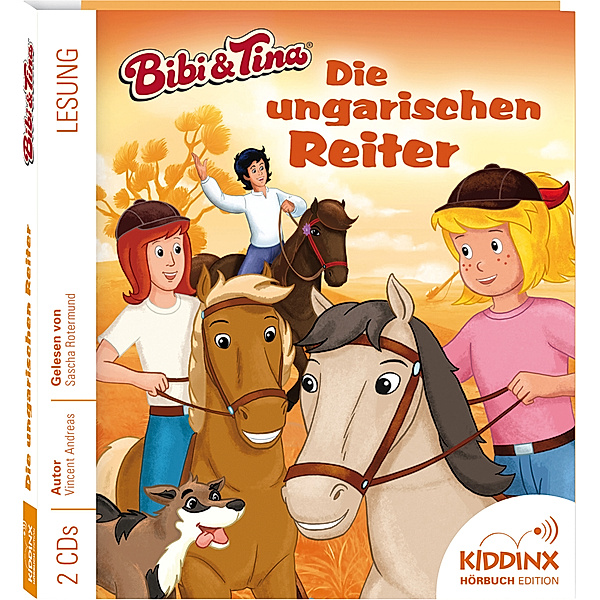 Bibi & Tina, Die ungarischen Reiter, 2 Audio-CDs, Vincent Andreas