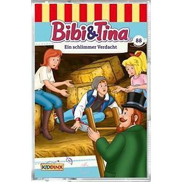 Bibi & Tina - Ein schlimmer Verdacht, 1 Cassette, Bibi & Tina