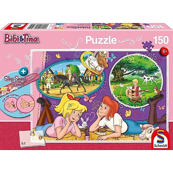 SCHMIDT SPIELE Bibi & Tina, Freundinnen für immer (Kinderpuzzle)