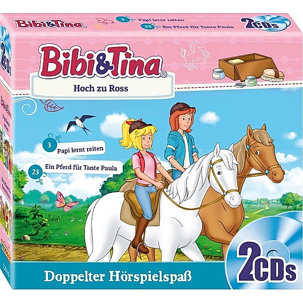 Bibi & Tina - Hoch zu Ross, 2 Audio-CD, Bibi & Tina