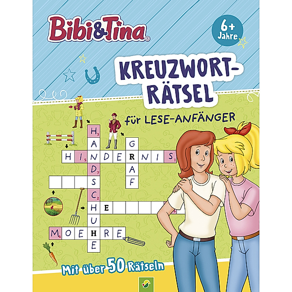 Bibi & Tina Kreuzworträtsel für Lese-Anfänger, Schwager & Steinlein Verlag