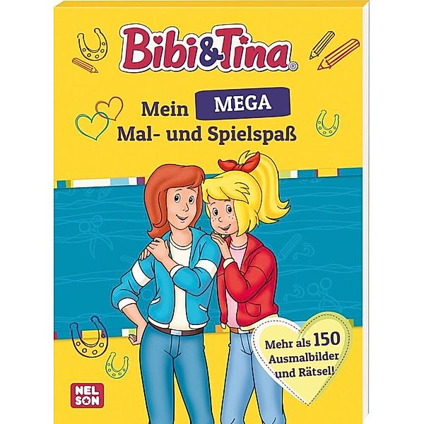 Bibi & Tina: Mein MEGA Mal- und Spielspaß