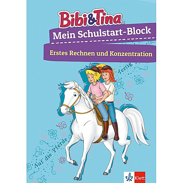 Bibi & Tina: Mein Schulstart-Block Erstes Rechnen und Konzentration