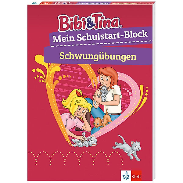 Bibi & Tina: Mein Schulstart-Block Schwungübungen