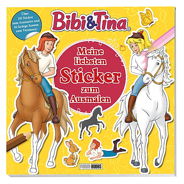 Bibi & Tina: Meine liebsten Sticker zum Ausmalen, Panini