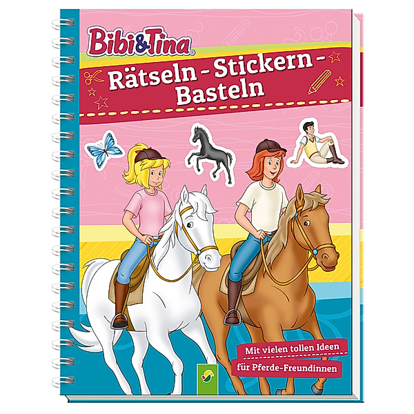 Bibi & Tina - Rätseln, Stickern, Basteln