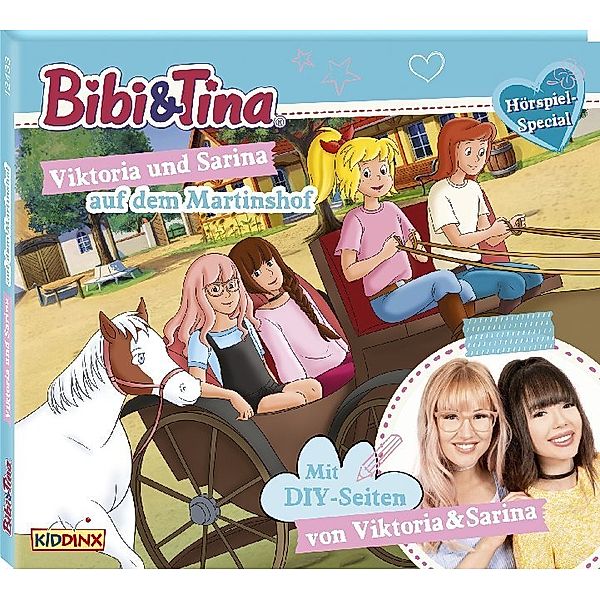 Bibi & Tina - Viktoria und Sarina auf dem Martinshof,1 Audio-CD, Bibi & Tina