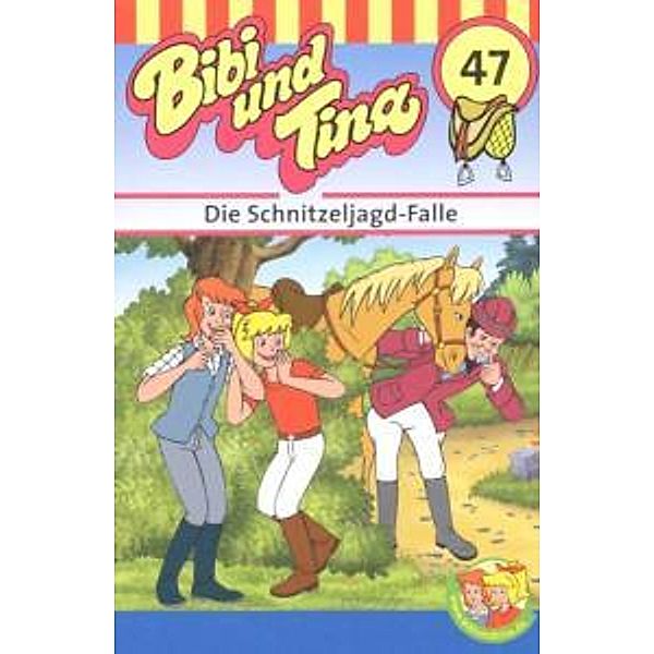 Bibi und Tina, Cassetten: Nr.47 Die Schnitzeljagd-Falle, 1 Cassette, Bibi und Tina