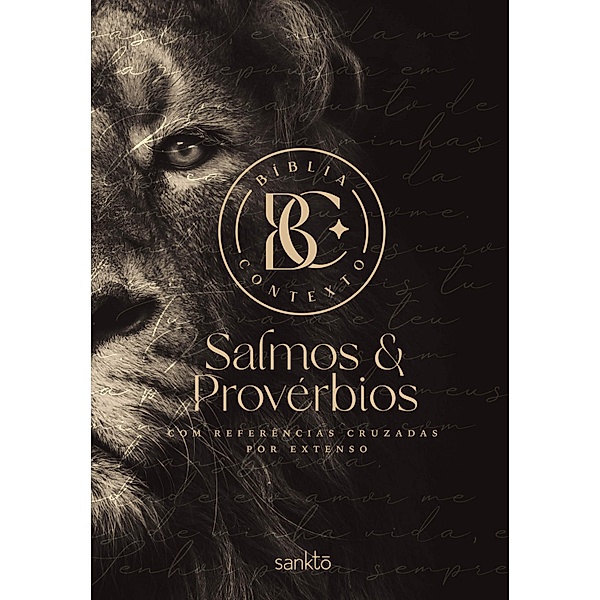 Bíblia Contexto - Salmos & Provérbios - Leão / Bíblia Contexto, Maquinaria Sankto Editorial