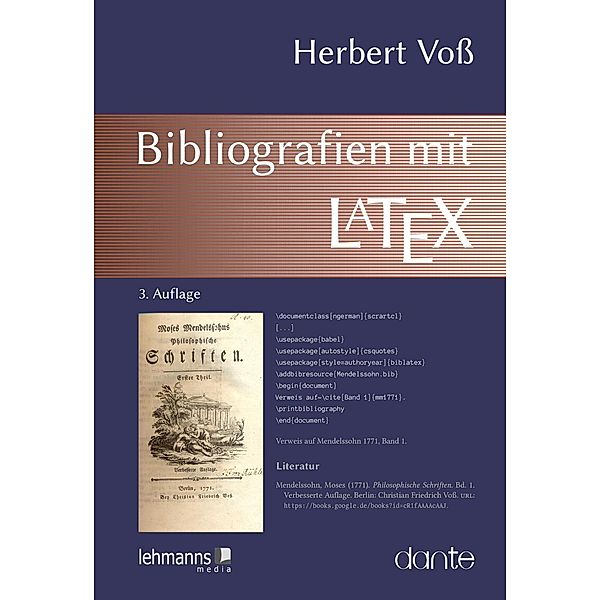 Bibliografien mit LaTeX, Herbert Voss