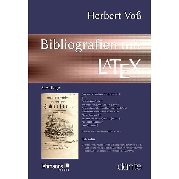 Bibliografien mit LaTeX, Herbert Voß