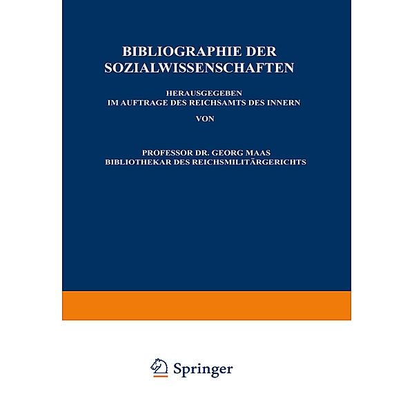 Bibliographie der Sozialwissenschaften, Otto Waldschütz