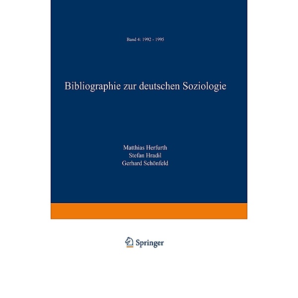 Bibliographie zur deutschen Soziologie, Matthias Herfurth, Stefan Hradil