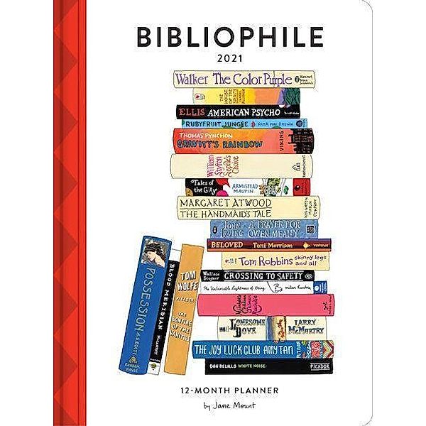 Bibliophile 2021 12-Month Planner: (weekly Agenda of Miscellany for Book Lovers, Yearly Calendar for Writers)