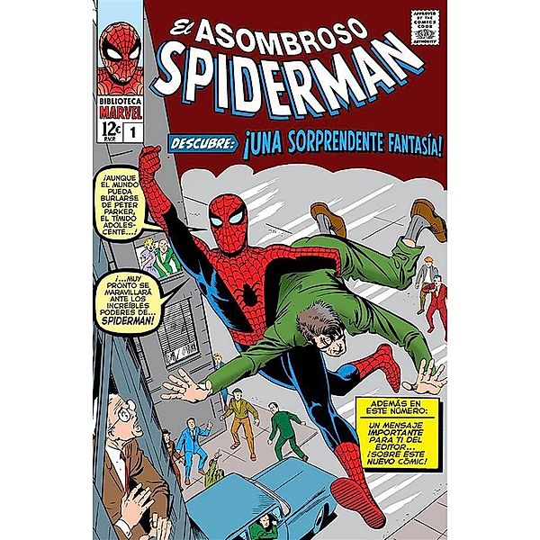 Biblioteca Marvel. El Asombroso Spiderman 1 / Biblioteca Marvel Bd.4, Jack Kirby