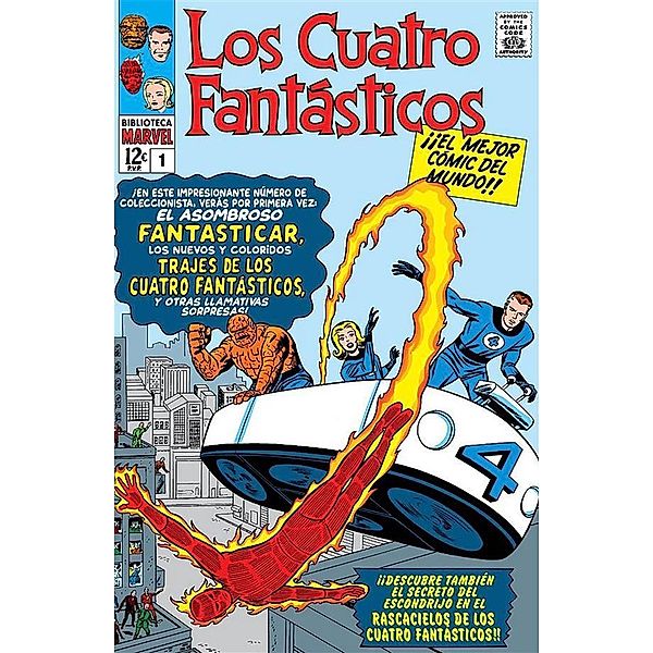 Biblioteca Marvel. Los cuatro fantásticos 1 / Biblioteca Marvel Bd.1, Jack Kirby