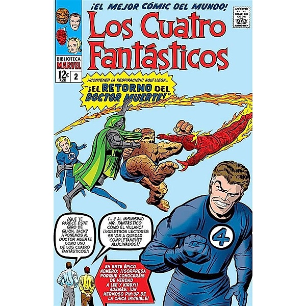 Biblioteca Marvel Los cuatro fantásticos 2 / Biblioteca Marvel Bd.5, Jack Kirby, Stan Lee