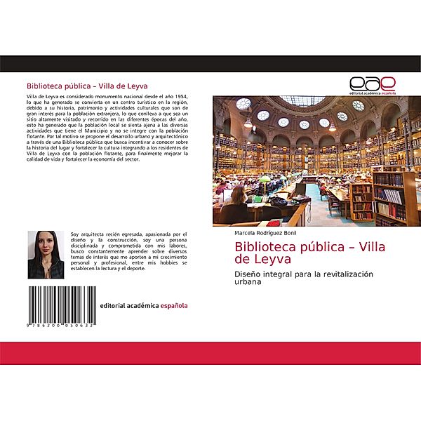 Biblioteca pública - Villa de Leyva, Marcela Rodríguez Bonil