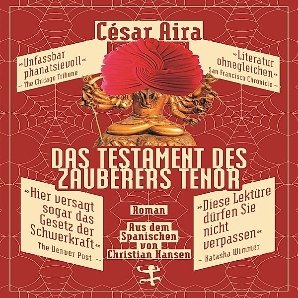 Bibliothek César Aira - Das Testament des Zauberers Tenor, César Aira