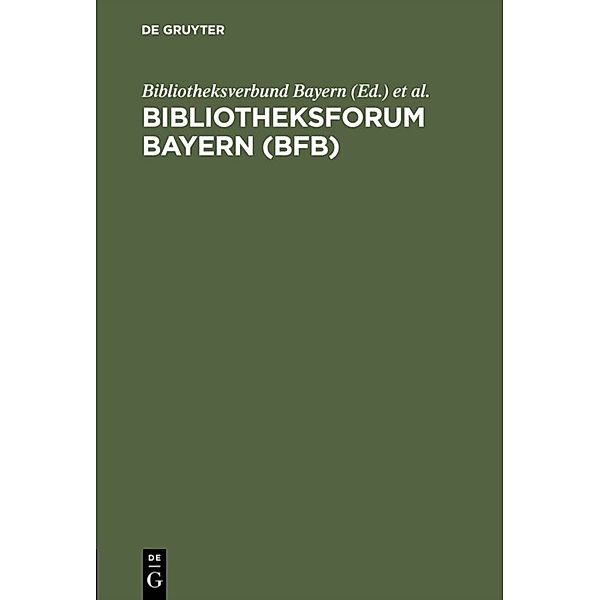 Bibliotheksforum Bayern (BFB)