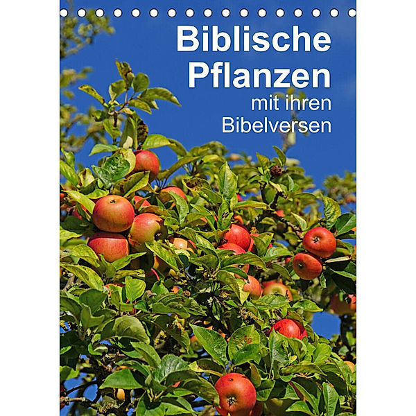 Biblische Pflanzen mit ihren Bibelversen (Tischkalender 2023 DIN A5 hoch), Hans-Georg Vorndran