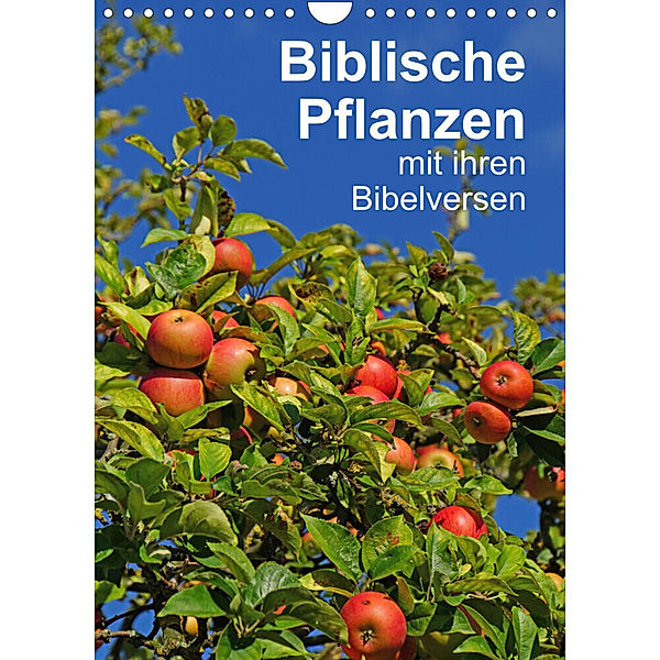 Biblische Pflanzen mit ihren Bibelversen (Wandkalender 2023 DIN A4 hoch), Hans-Georg Vorndran